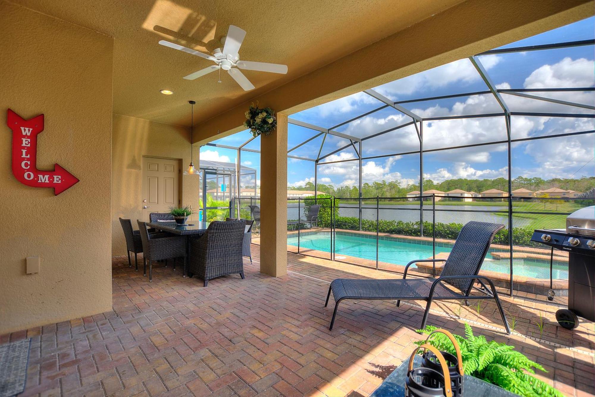 Stylish Cozy Family Getaway With Private Pool And Lake View Kissimmee Buitenkant foto