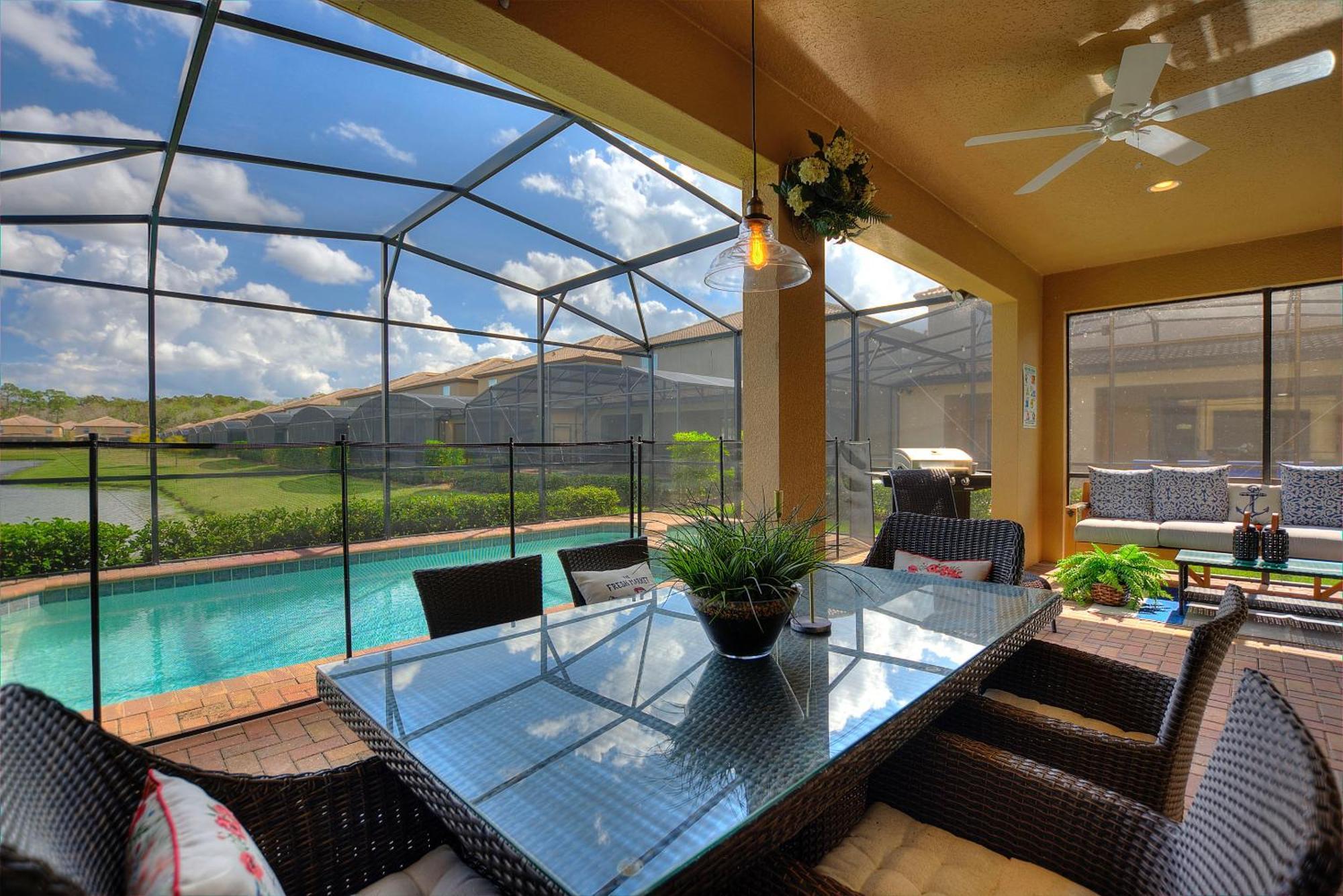 Stylish Cozy Family Getaway With Private Pool And Lake View Kissimmee Buitenkant foto