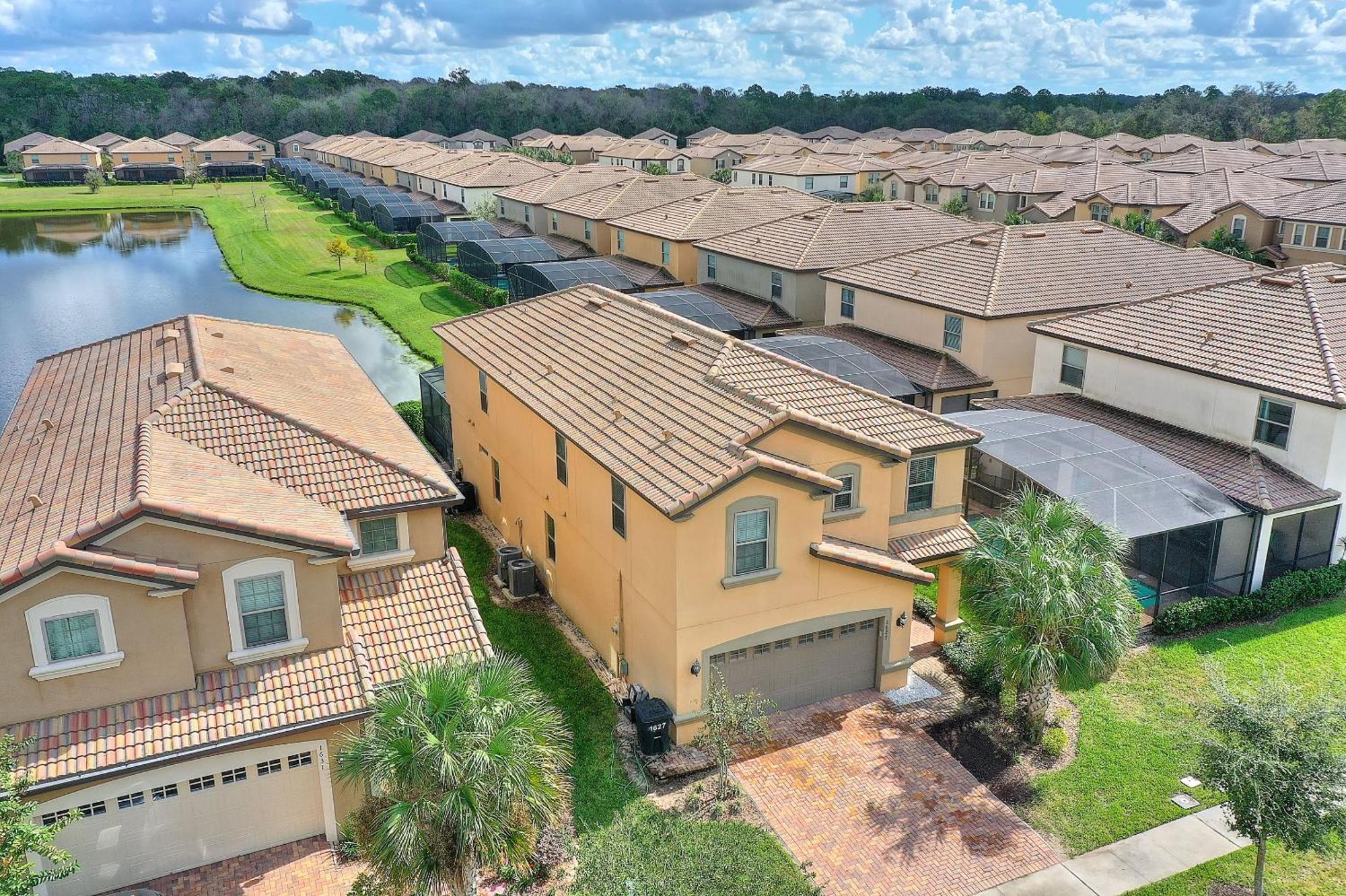 Stylish Cozy Family Getaway With Private Pool And Lake View Kissimmee Buitenkant foto